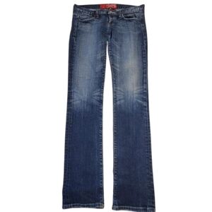 Guess Scarlet Skinny Womens Blue Denim Blue Jeans Size 28